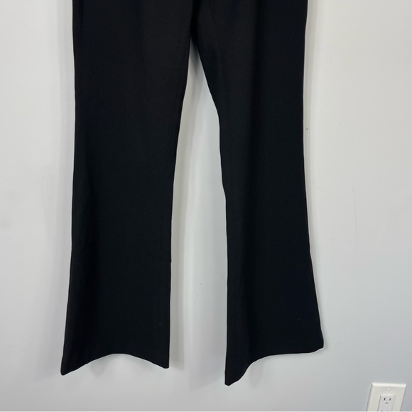 Lovers + Friends Keri Flared Bootcut Pants Trousers Slacks in Black Wide Belt XS - Picture 8 of 14